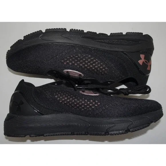 Under Armour Women's HOVR Sonic 5, Size 9, Black/Rosegold - Picture 7 of 13